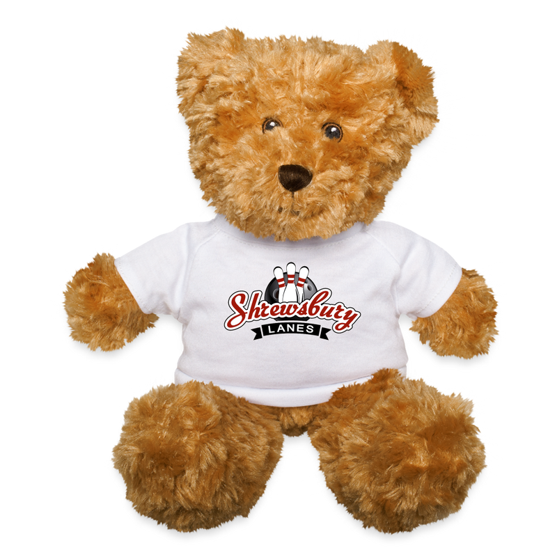 ST4L Sports Teddy Bear Shrewsbury Lanes - white