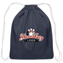 ST4L Sports Cotton Drawstring Bag Shrewsbury Lanes - navy