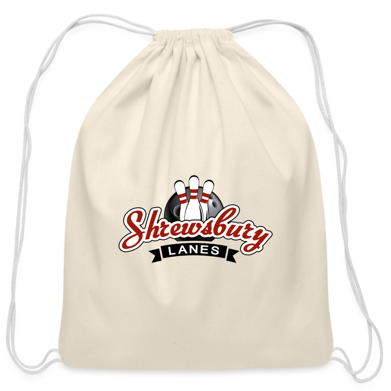ST4L Sports Cotton Drawstring Bag Shrewsbury Lanes - natural