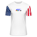 ST4L Sports Adult Stars & Stripes T-Shirt | LAT Code Five™ 3976 IGBO - white