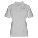 ST4L Sports Women's Pique Polo Shirt Motown - heather gray