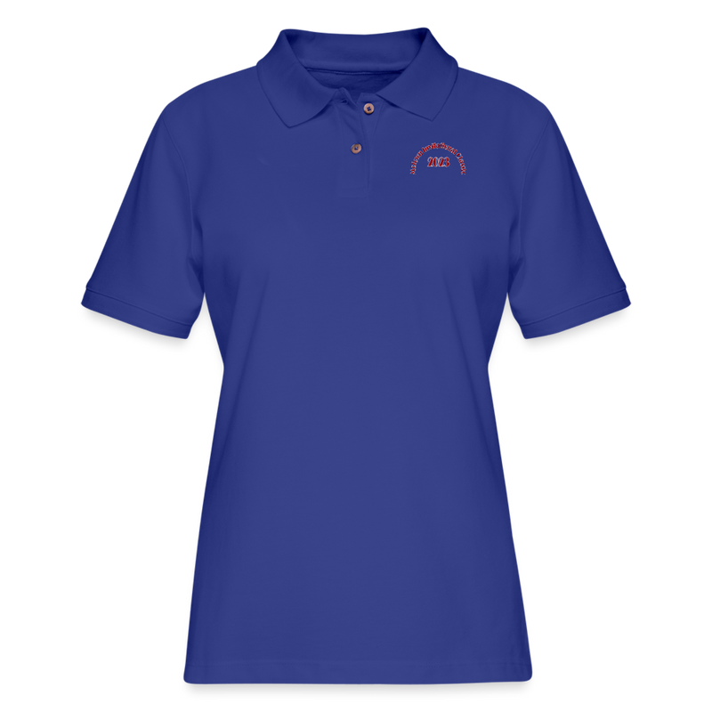 ST4L Sports Women's Pique Polo Shirt Motown - royal blue