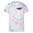 ST4L Sports Unisex Tie Dye T-Shirt Shrewsbury Lanes - Pastel Spiral