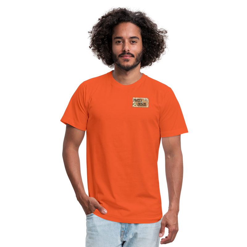 ST4L Sports T-Shirt by Bella + Canvas Made in USA Pirates Crusade - orange