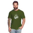 ST4L Sports T-Shirt by Bella + Canvas Made in USA St. Charles Lanes - olive