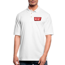 ST4L Sports Men's Pique Polo Shirt Crestwood Bowl - white