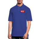 ST4L Sports Men's Pique Polo Shirt Crestwood Bowl - royal blue