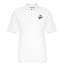 ST4L Sports Men's Pique Polo Shirt St Charles Lanes - white