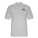 ST4L Sports Men's Pique Polo Shirt Pirates Crusade - heather gray
