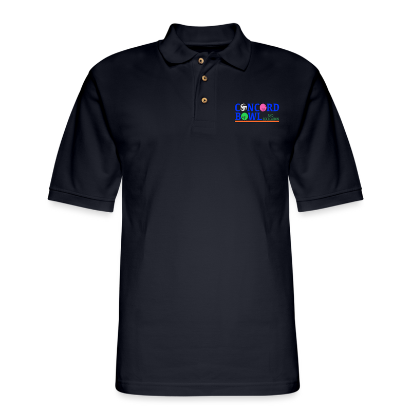 ST4L Sports Men's Pique Polo Shirt Concord Bowl - midnight navy