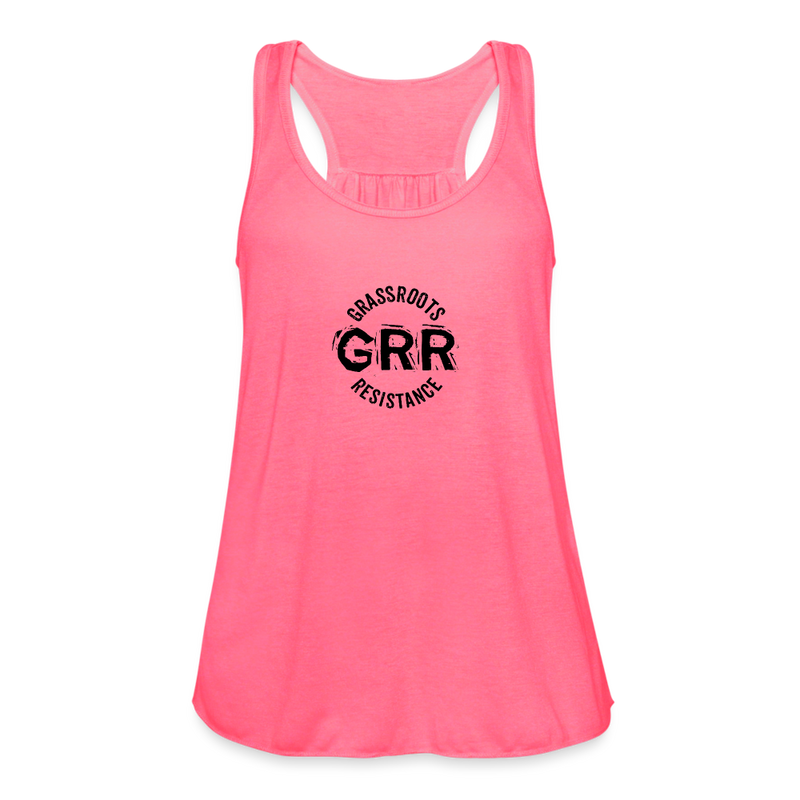 ST4L Sports Women's Flowy Tank Top by Bella - GRR - neon pink