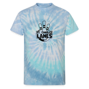 ST4L Sports Unisex Tie Dye T-Shirt - St. Charles Lanes - blue lagoon