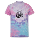 ST4L Sports Unisex Tie Dye T-Shirt - St. Charles Lanes - cotton candy