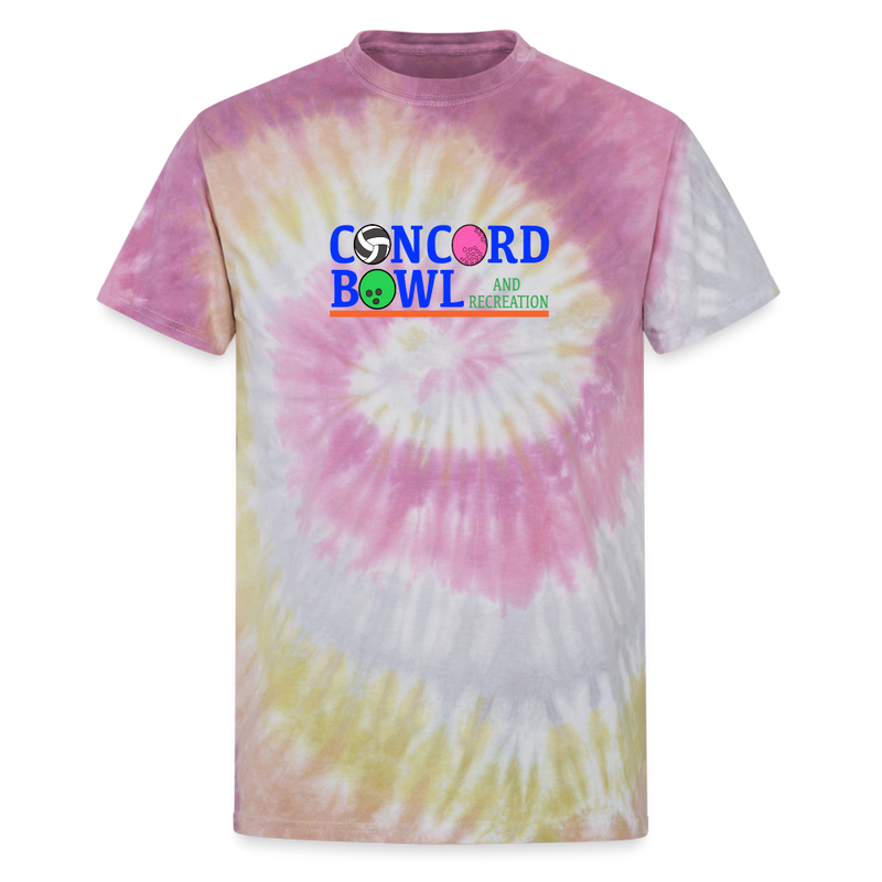 ST4L Sports Unisex Tie Dye T-Shirt - Concord Bowl - Desert Rose