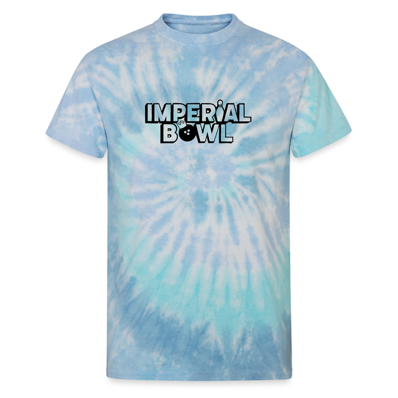 ST4L Sports Unisex Tie Dye T-Shirt - Imperial Bowl - blue lagoon