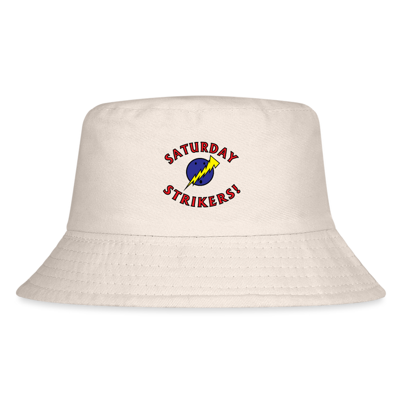 St4L Sports Kid's Bucket Hat - Saturday Strikers - Natural