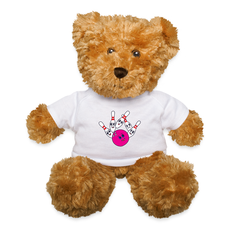 ST4L Sports Teddy Bear - Middle Aged Kids Imperial - white