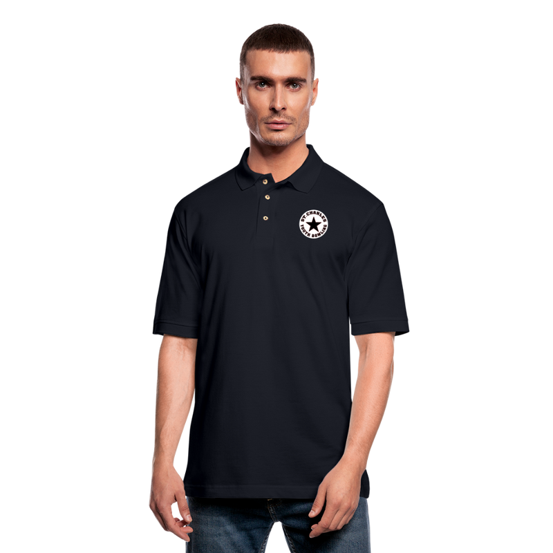 ST4L Sports Men's Pique Polo Shirt - St. Charles Lanes Youth League - midnight navy