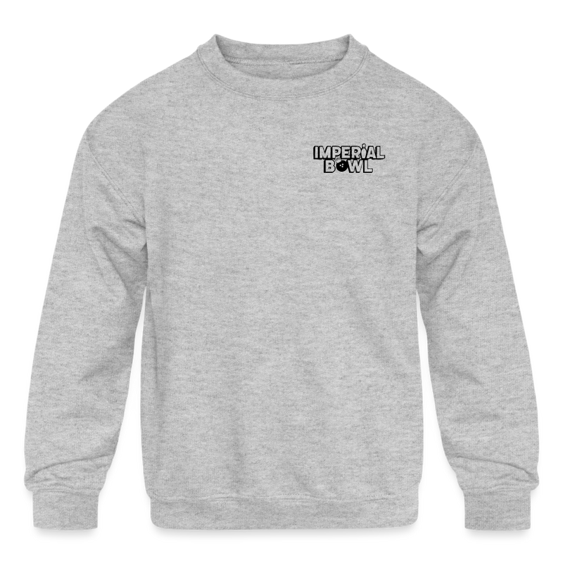 ST4L Sports Kids' Crewneck Sweatshirt - Imperial Youth League - heather gray