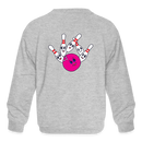 ST4L Sports Kids' Crewneck Sweatshirt - Imperial Youth League - heather gray