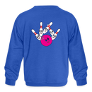 ST4L Sports Kids' Crewneck Sweatshirt - Imperial Youth League - royal blue