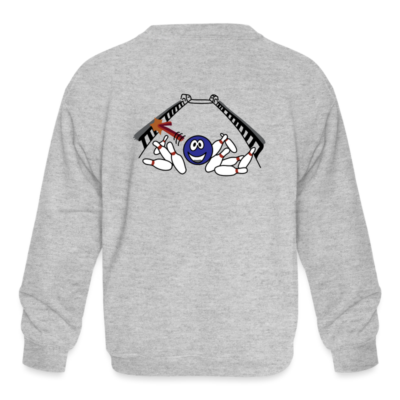 ST4L Sports Kids' Crewneck Sweatshirt - Imperial Youth - heather gray