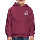 ST4L Sports Kids‘ Premium Hoodie - St. Charles Lanes Youth League - burgundy