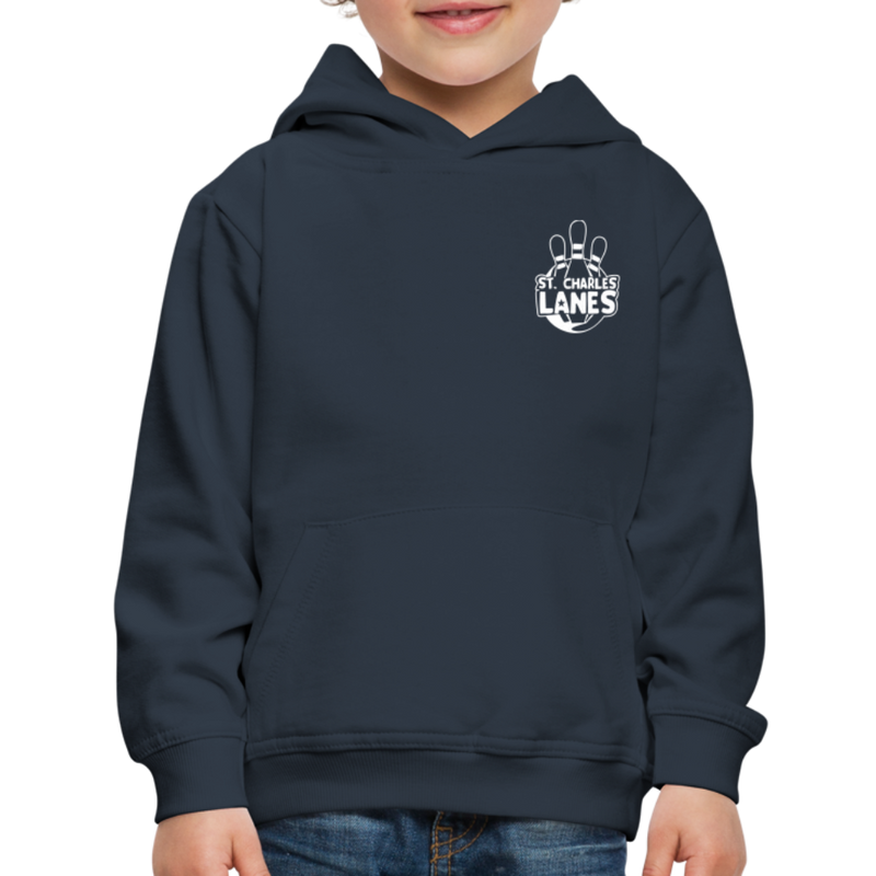 ST4L Sports Kids‘ Premium Hoodie - St. Charles Lanes Youth League - navy