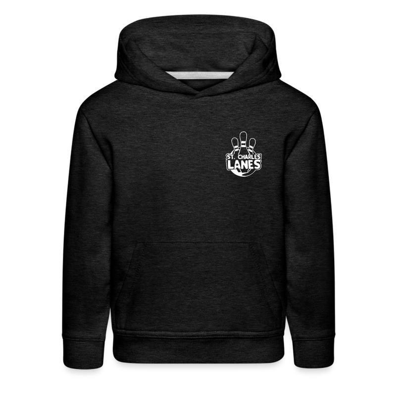 ST4L Sports Kids‘ Premium Hoodie - St. Charles Lanes Youth League - charcoal grey