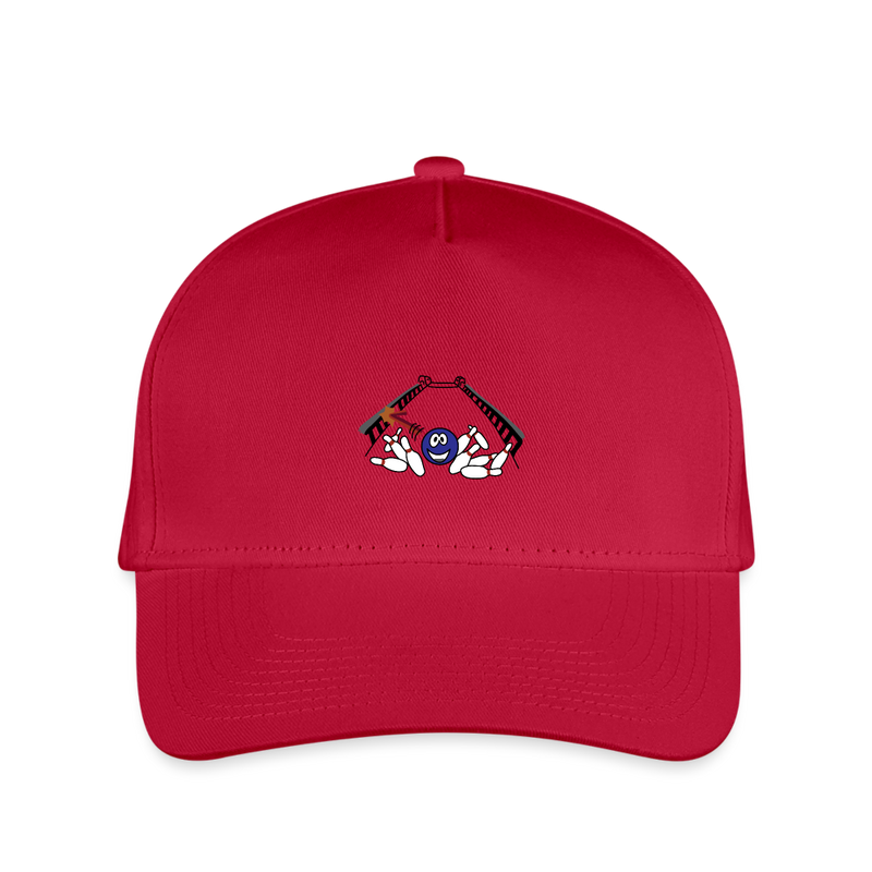 ST4P Sports Kid's Baseball Cap - Bumper Kids Imperial Bowl - red