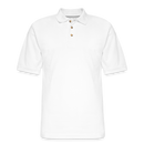 ST4L Sports Men's Pique Polo Shirt _ Olivette Lanes - white