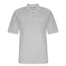 ST4L Sports Men's Pique Polo Shirt _ Olivette Lanes - heather gray