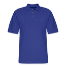 ST4L Sports Men's Pique Polo Shirt _ Olivette Lanes - royal blue