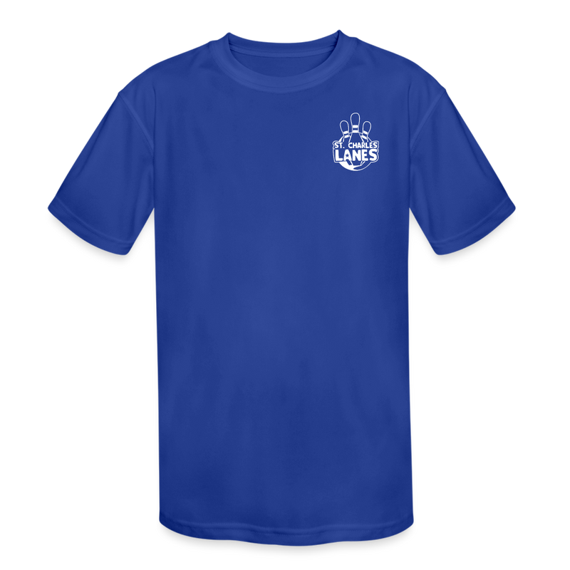 ST4L Sports Kids' Moisture Wicking Performance - St Charles Lanes Youth League - royal blue