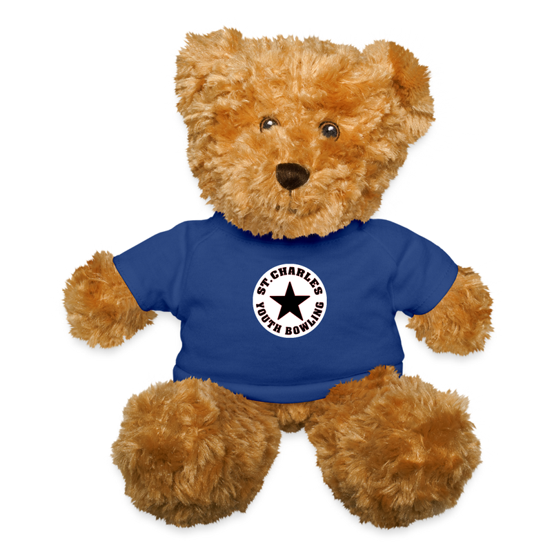 ST4L Sports Teddy Bear - St Charles Lanes Youth League - royal blue