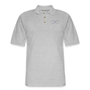 ST4L Sports Men's Pique Polo Shirt - MGRA - heather gray