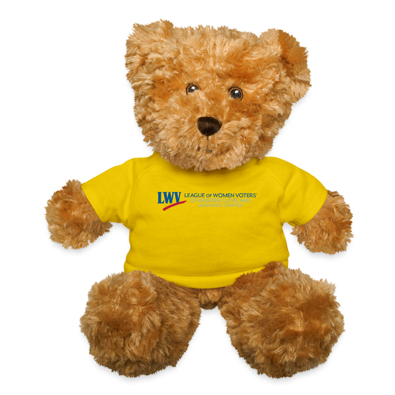 ST4L Sports Teddy Bear - LWV - yellow