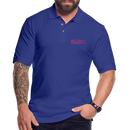ST4L Sports Men's Pique Polo Shirt - GLOB - royal blue