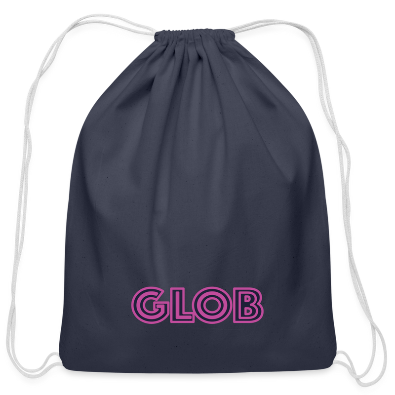ST4L Sports Cotton Drawstring Bag - GLOB - navy