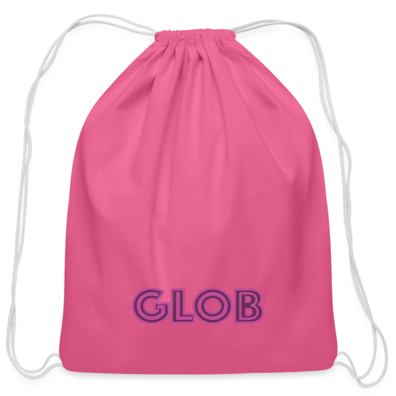ST4L Sports Cotton Drawstring Bag - GLOB - pink