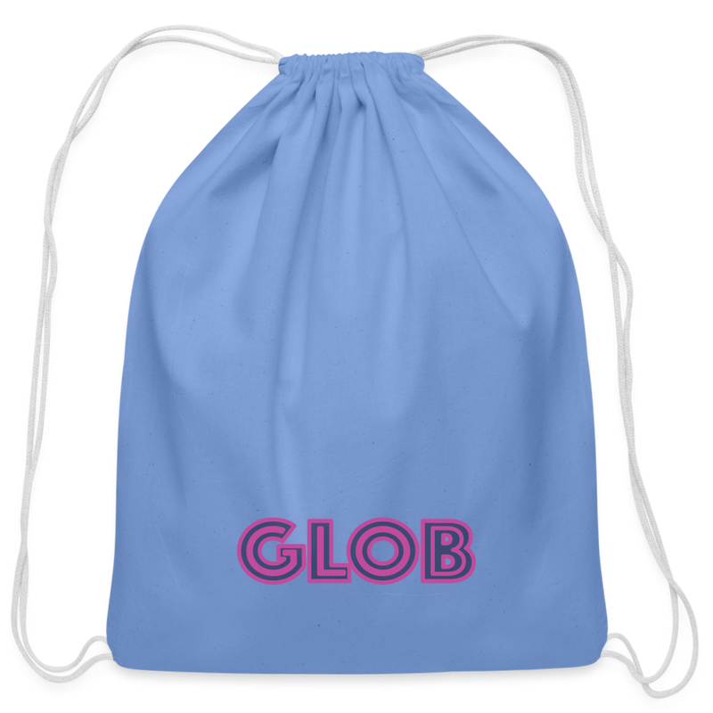 ST4L Sports Cotton Drawstring Bag - GLOB - carolina blue
