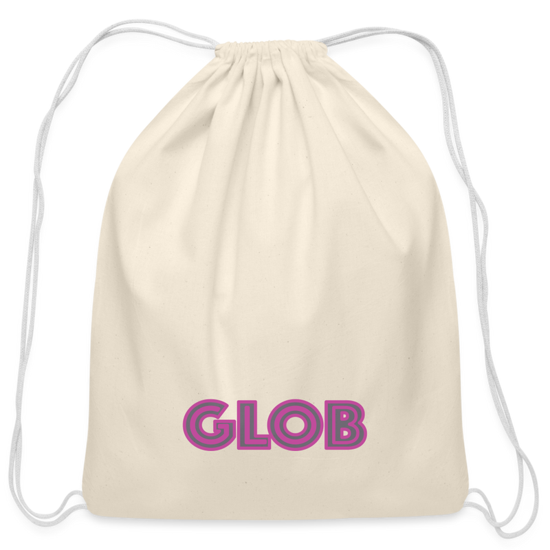 ST4L Sports Cotton Drawstring Bag - GLOB - natural