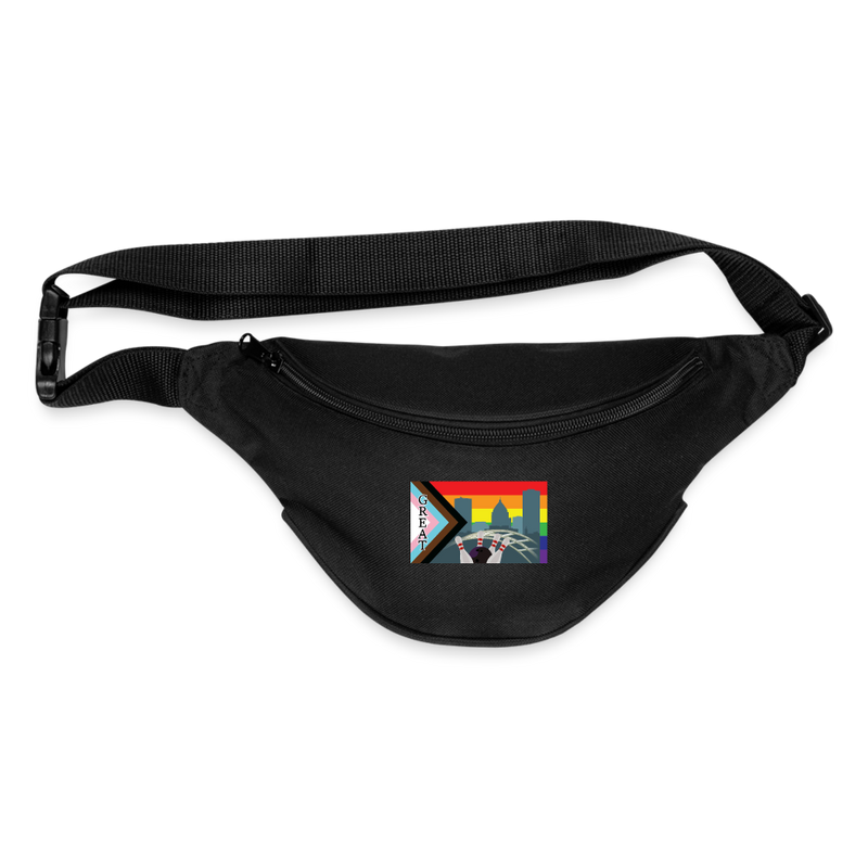 ST4L Sports Fanny Pack G.R.E.A.T - black