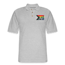 ST4L Sports - Men's Pique Polo Shirt - G.R.E.A.T. - heather gray