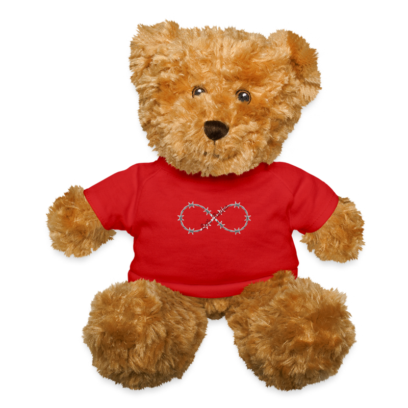 ST4L Sports Teddy Bear with Logo Shirt - MGRA - red