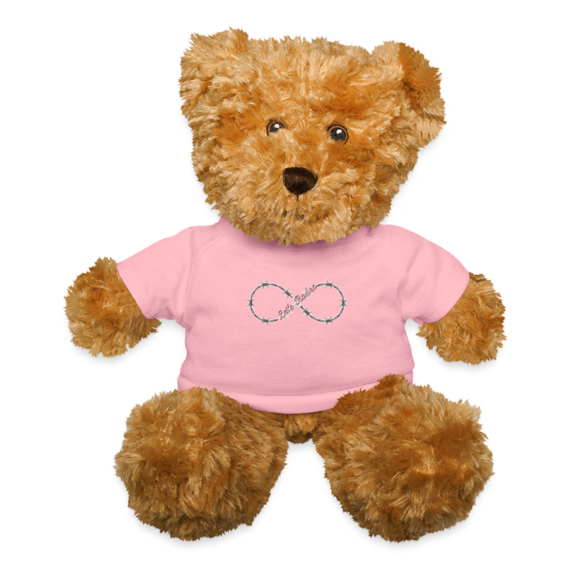 ST4L Sports Teddy Bear with Logo Shirt - MGRA - petal pink