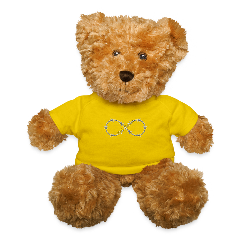 ST4L Sports Teddy Bear with Logo Shirt - MGRA - yellow