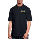 ST4L Sports Men's Pique Polo Shirt - Oasis Lanes - midnight navy