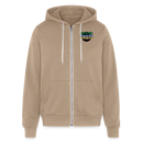 ST4L Sports Bella + Canvas Unisex Full Zip Hoodie - Oasis Lanes - tan