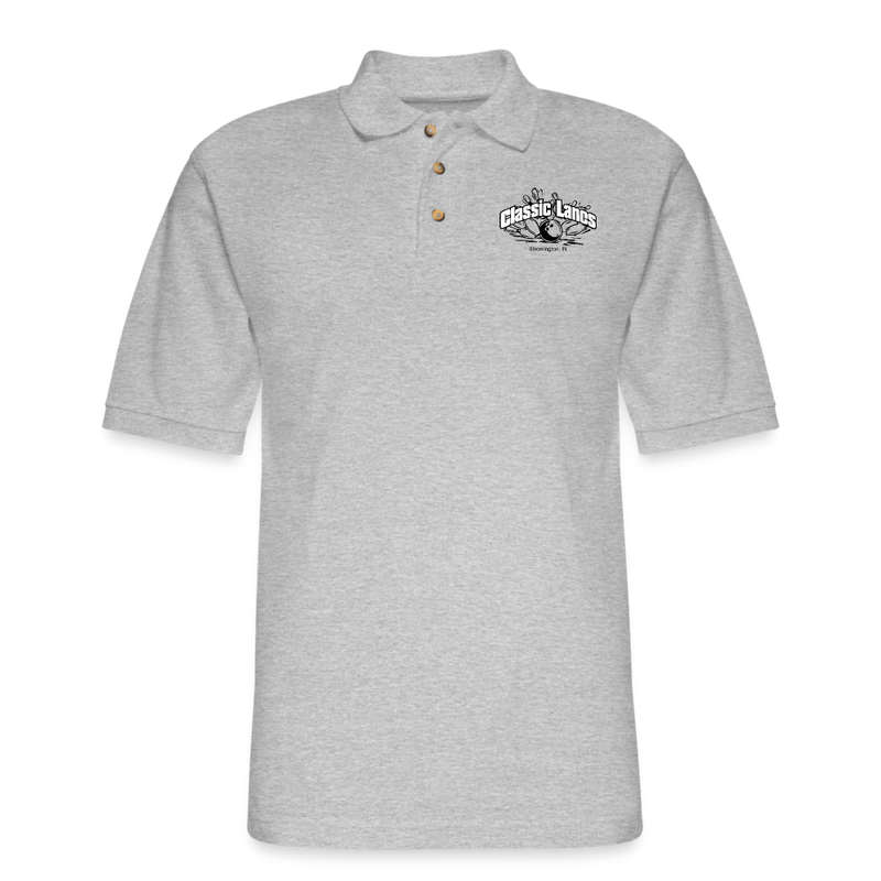 Men's Pique Polo Shirt - heather gray